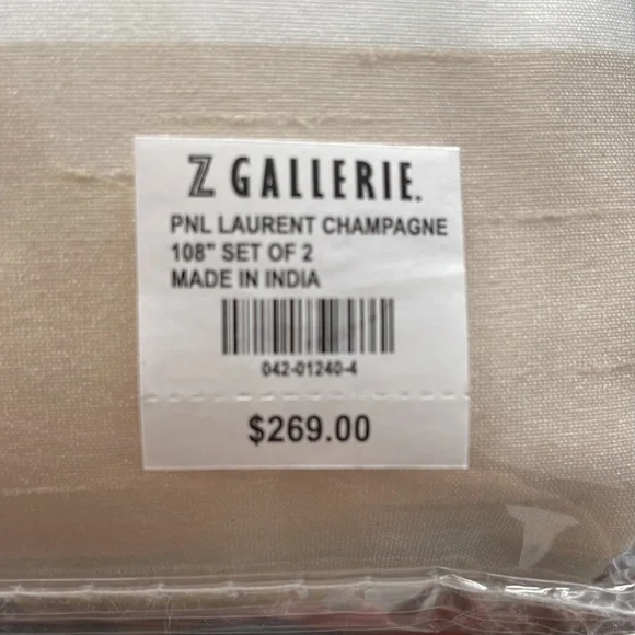 Z Gallerie drapery